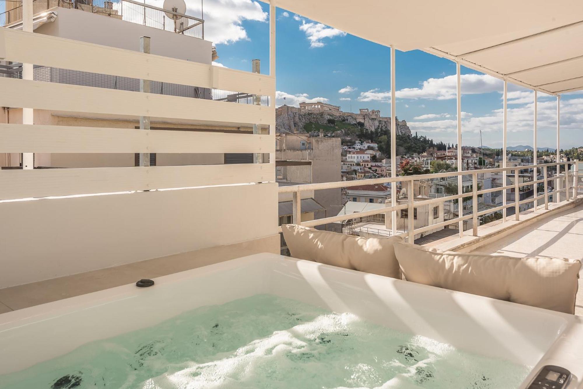 Syntagma Spa With Acropolis View Ateny Zewnętrze zdjęcie